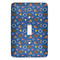 Blue Western Light Switch Cover (Single Toggle)