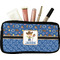 Blue Western Makeup / Cosmetic Bag - Small (Personalized)