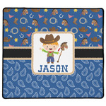 Blue Western XL Gaming Mouse Pad - 18" x 16" (Personalized)