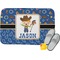 Blue Western Memory Foam Bath Mat - 24"x17" (Personalized)