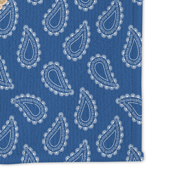 Blue Western Microfiber Dish Rag - DETAIL