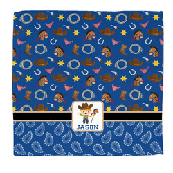 Blue Western Microfiber Dish Rag (Personalized)