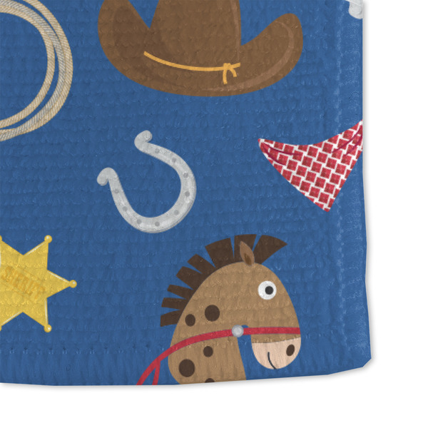 Blue Western Microfiber Dish Towel - DETAIL