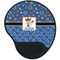 Blue Western Mouse Pad with Wrist Support - Main