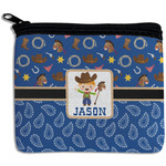Blue Western Rectangular Coin Purse (Personalized)