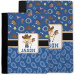 Blue Western Notebook Padfolio w/ Name or Text