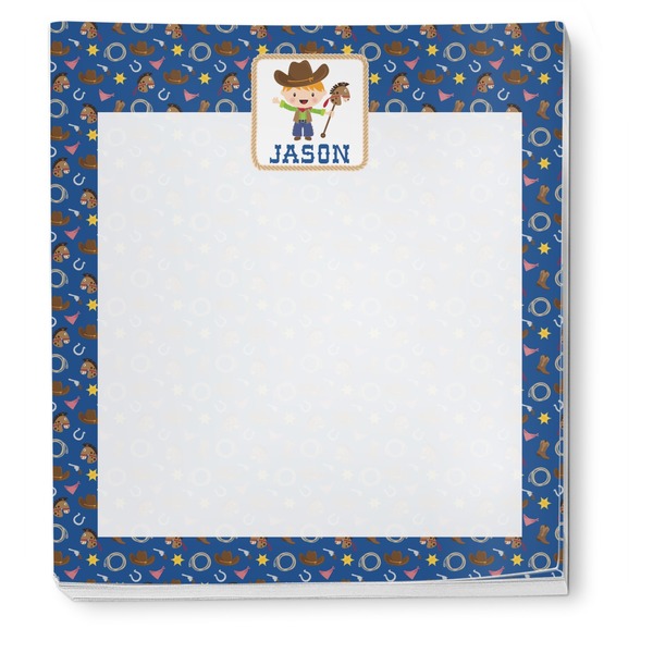 Blue Western Notepad - Apvl