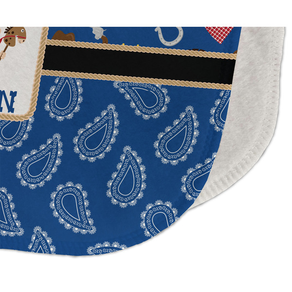 Blue Western Old Burp Detail