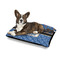 Blue Western Outdoor Dog Beds - Medium - IN CONTEXT