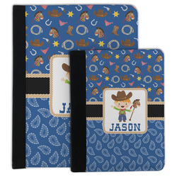 Blue Western Padfolio Clipboard (Personalized)