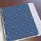 Blue Western Page Dividers - Set of 5 - In Context