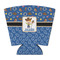 Blue Western Party Cup Sleeves - with bottom - FRONT