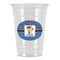 Blue Western Party Cups - 16oz - Front/Main