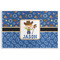 Blue Western Disposable Paper Placemats (Personalized)