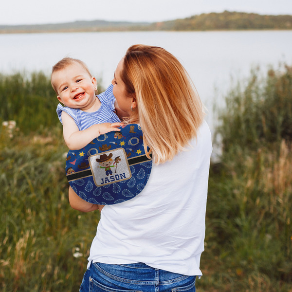 Blue Western Peanut Shaped Burp - Lifestyle