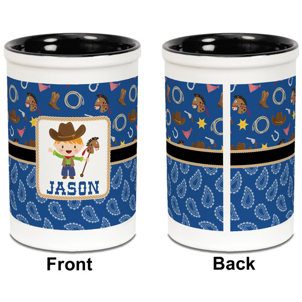 Blue Western Pencil Holder - Black - approval