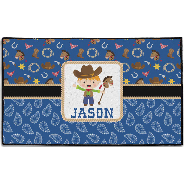 Blue Western Personalized - 60x36 (APPROVAL)