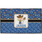 Blue Western Door Mat - 60"x36" (Personalized)