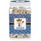 Blue Western Dog Treat Jar (Personalized)