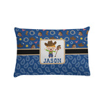 Blue Western Pillow Case - Standard (Personalized)