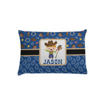 Blue Western Pillow Case - Toddler (Personalized)