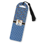 Blue Western Plastic Bookmark (Personalized)
