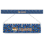 Blue Western Plastic Ruler - 12" (Personalized)