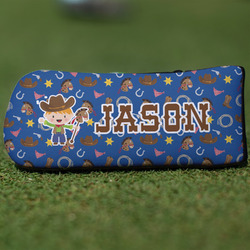 Blue Western Blade Putter Cover (Personalized)