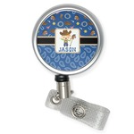 Blue Western Retractable Badge Reel (Personalized)