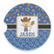 Blue Western Sandstone Car Coaster - Single (Personalized)