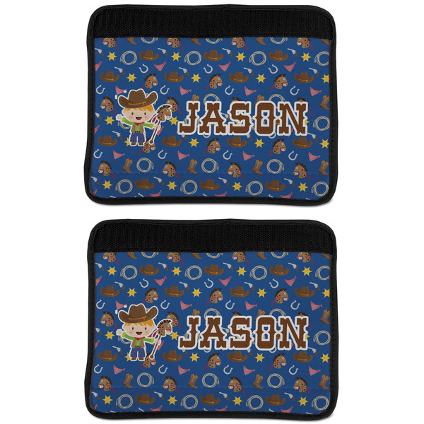 Blue Western Seat Belt Cover (APPROVAL Update)