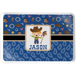 Blue Western Serving Tray (Personalized)