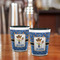 Blue Western Shot Glass - Two Tone - LIFESTYLE