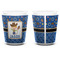 Blue Western Shot Glass - White - APPROVAL