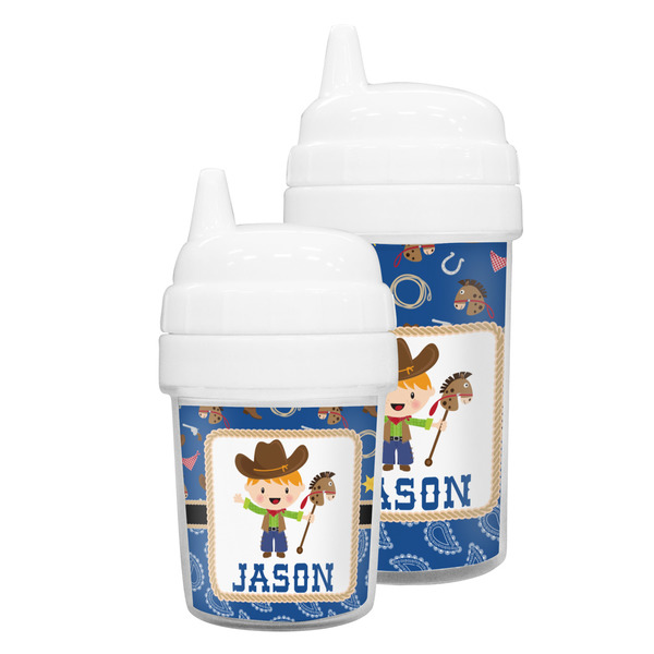 Blue Western Sippy Cups