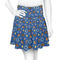 Blue Western Skater Skirt - 2X Large