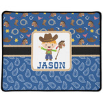 Blue Western Large Gaming Mouse Pad - 12.5" x 10" (Personalized)
