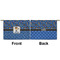 Blue Western Small Zipper Pouch Approval (Front and Back)