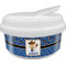 Blue Western Snack Container