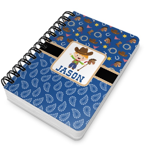 Blue Western Spiral Journal 5 x 7 - Main