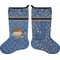 Blue Western Stocking - Double-Sided - Approval