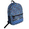 Blue Western Student Backpack Front