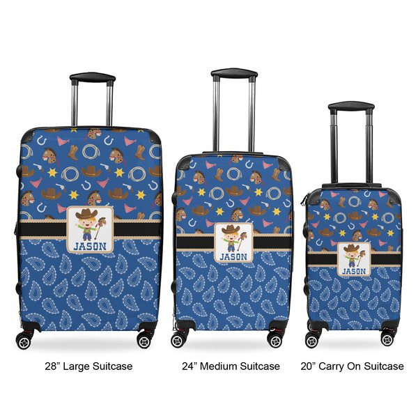 Blue Western Suitcase Set 1 - APPROVAL