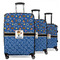 Blue Western Suitcase Set 1 - MAIN