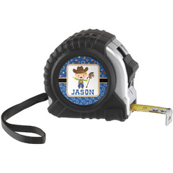 Blue Western Tape Measure (Personalized)