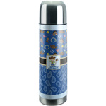 Blue Western Stainless Steel Thermos (Personalized)
