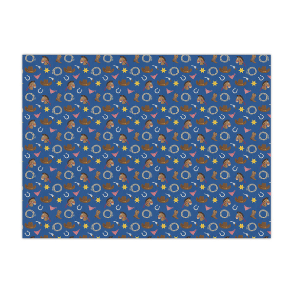 Custom Blue Western Tissue Paper Sheets