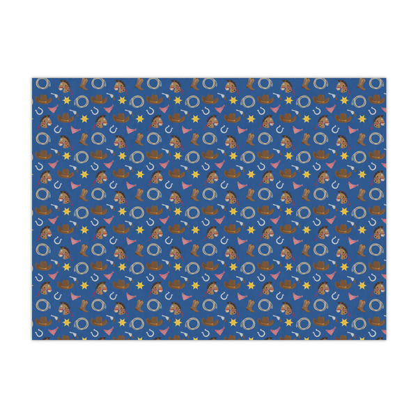 Custom Blue Western Tissue Paper Sheets