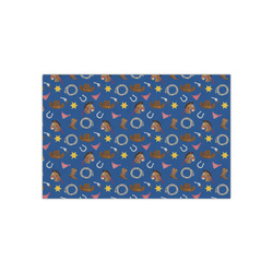 Blue Western Small Tissue Papers Sheets - Lightweight