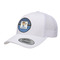 Blue Western Trucker Hat - White (Personalized)